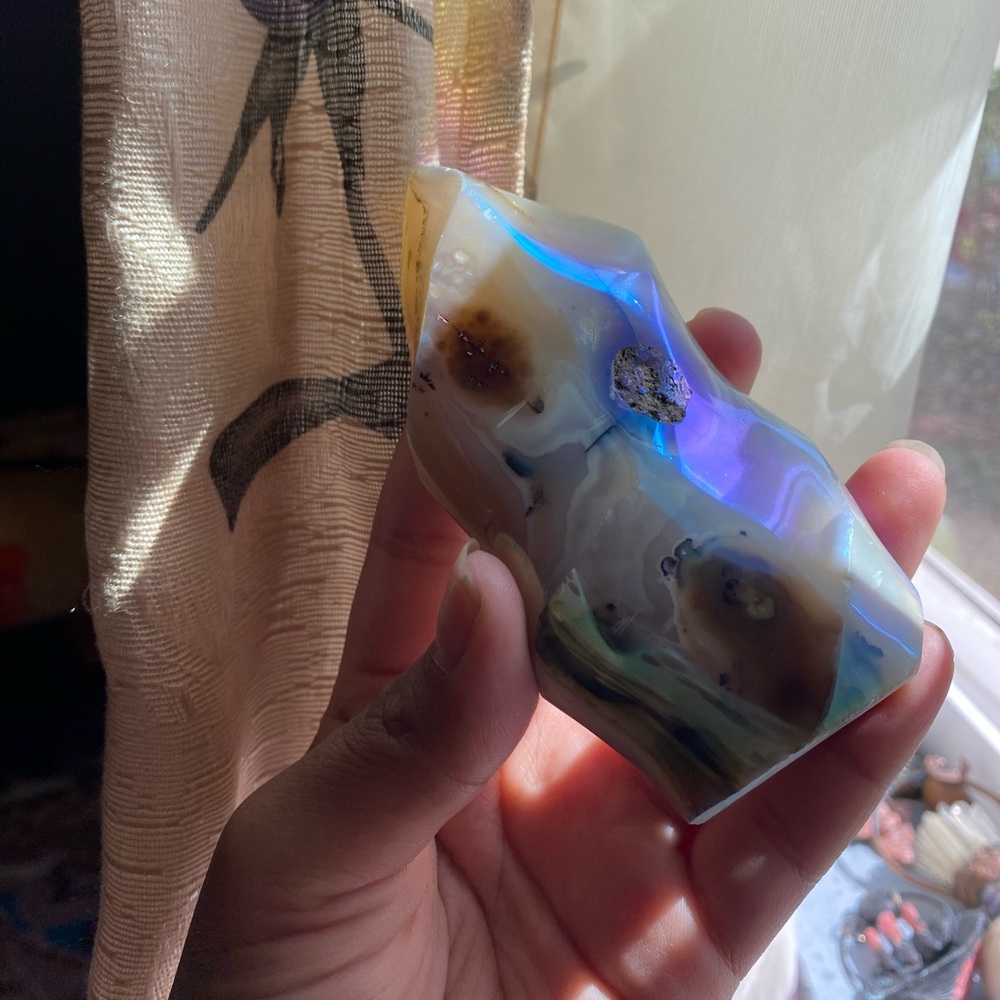 Aura Flower Agate Flame🌸